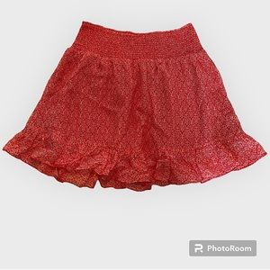 Intermix Rena Printed Ruffle Mini Skirt - Size P